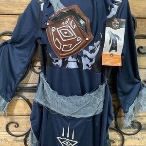 Halloween Costume Grim Reaper Ranger Youth Med 7-8 NWT